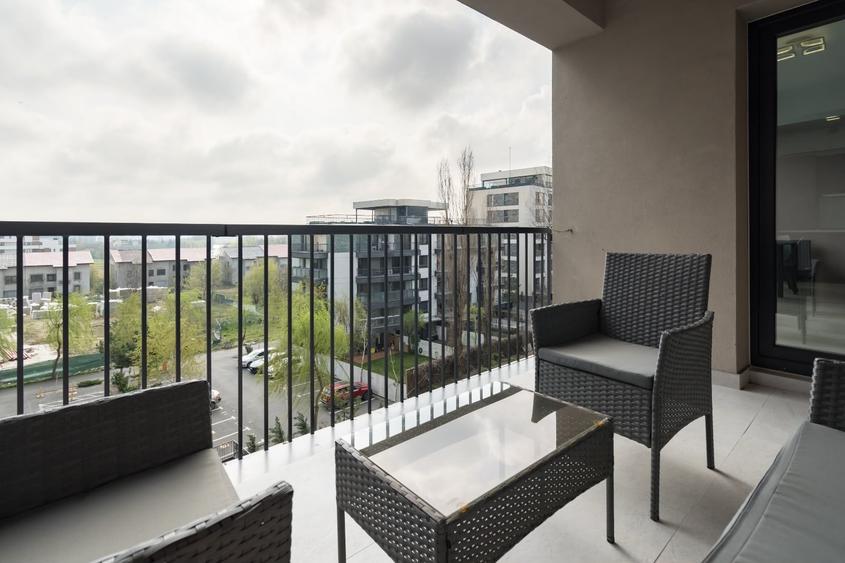 Apartament cu 2 camere, mobilat în Sisești