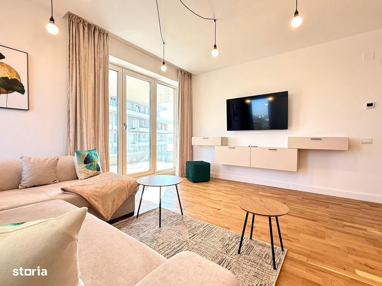 Apartament cu 2 camere, mobilat în Central