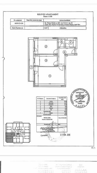Apartament cu 2 camere decomandat în Roșu