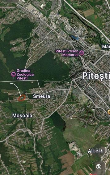 Teren Construcții intravilan de 538 mp, în Moșoaia