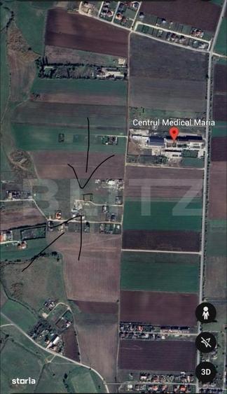 Teren de 773 mp, în Sânpetru