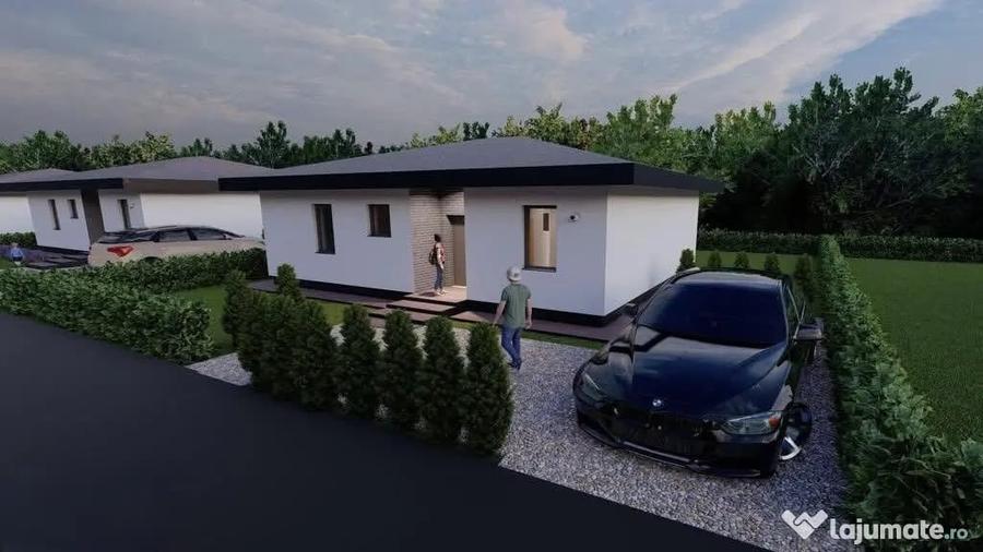 Casă cu 2 camere cu Teren 530 Mp în Bozânta Mică
