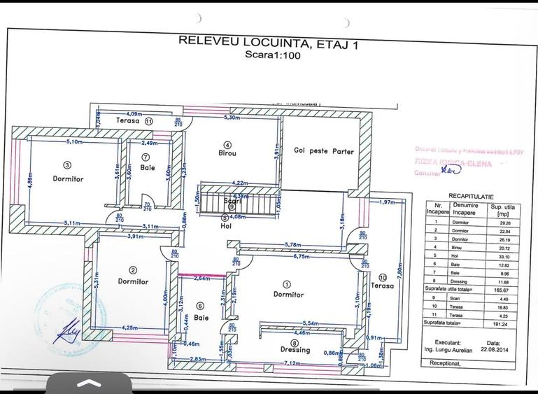Casă individuală cu 5 camere cu Teren 992 Mp în Pipera