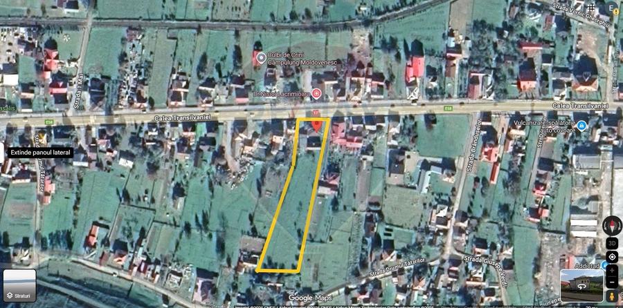 Teren Construcții intravilan de 4822 mp, în Central