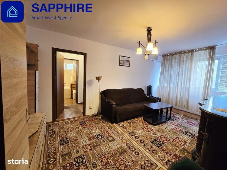 Apartament cu 3 camere semidecomandat în Iancului