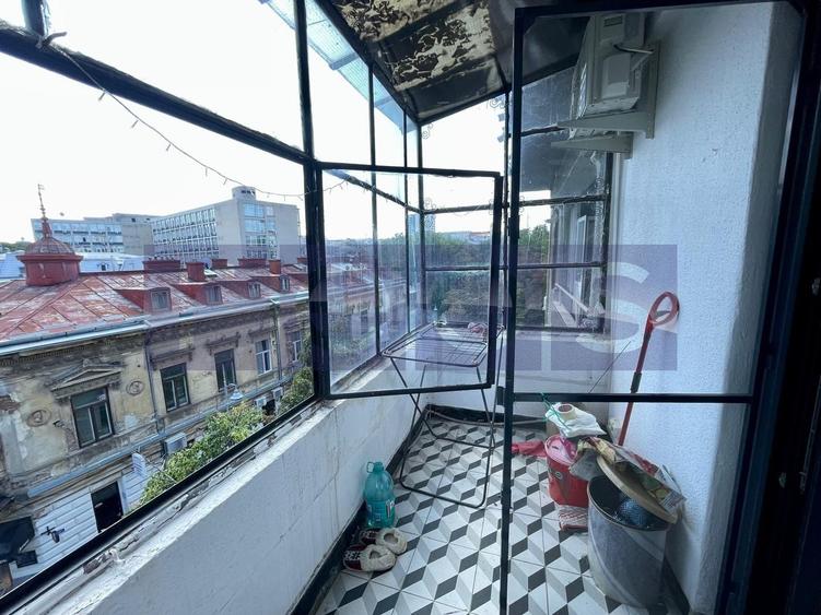 Apartament cu 2 camere semidecomandat, mobilat în Amzei