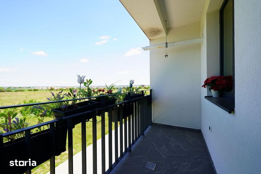 Apartament cu 2 camere, mobilat în Tunari
