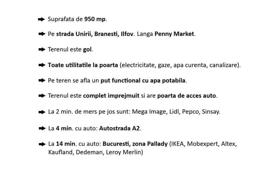 Spațiu comercial, în Brănești