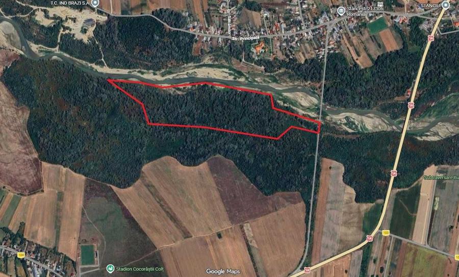 Teren de 88831 mp, în Satu de Sus