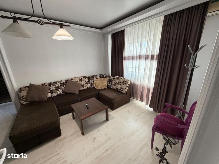 Apartament cu 2 camere semidecomandat, mobilat în Moșilor