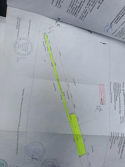 Teren de 1200 mp, în Goranu