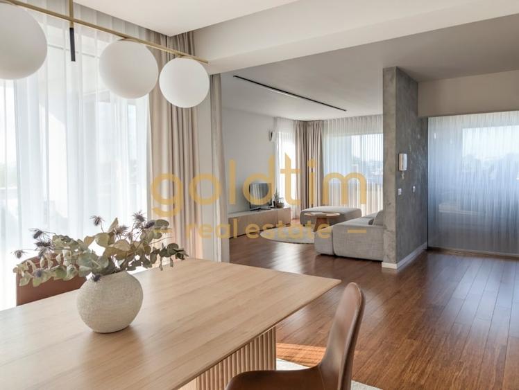 Apartament cu 3 camere decomandat, mobilat în Pipera