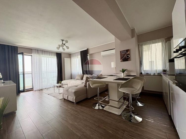 Apartament 2 camere de închiriat PRIMA LINIE LA LAC VEDERE FRONTALĂ - 1