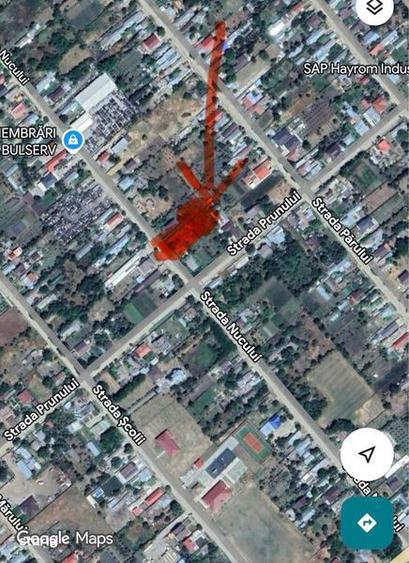 Teren de 870 mp, în Central