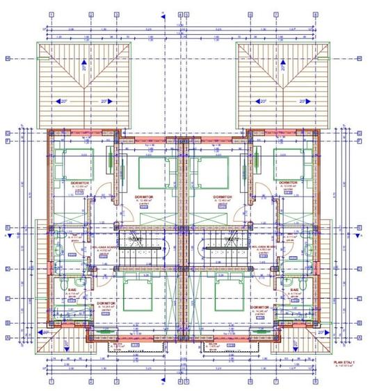 Duplex cu 4 camere cu Canalizare în Giroc