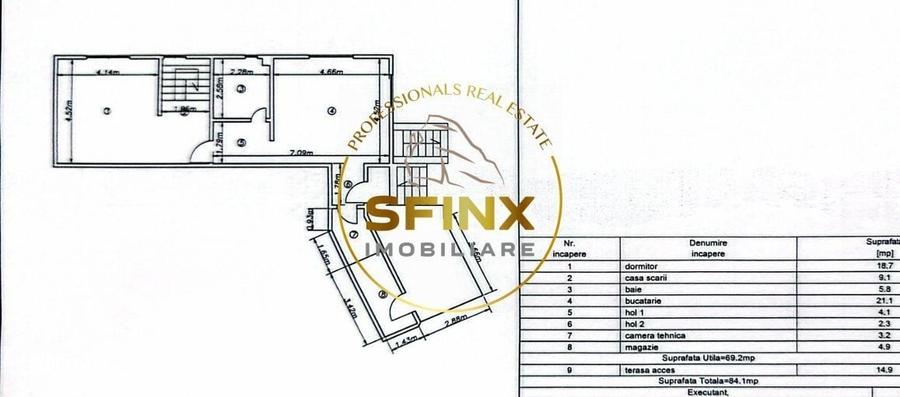 Casă cu 4 camere cu Teren 414 Mp în Gura Teghii