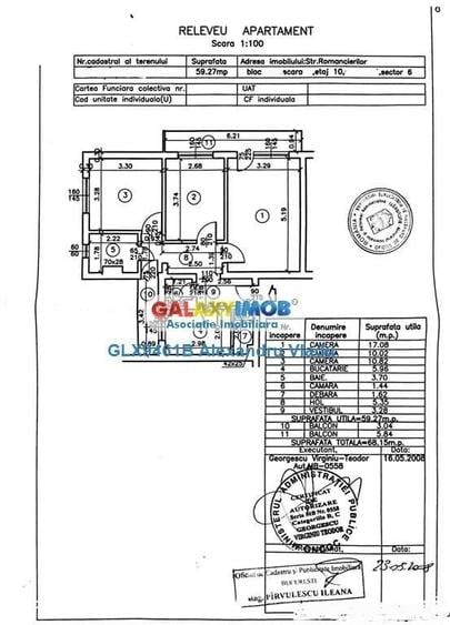 Apartament cu 3 camere decomandat în Timișoara