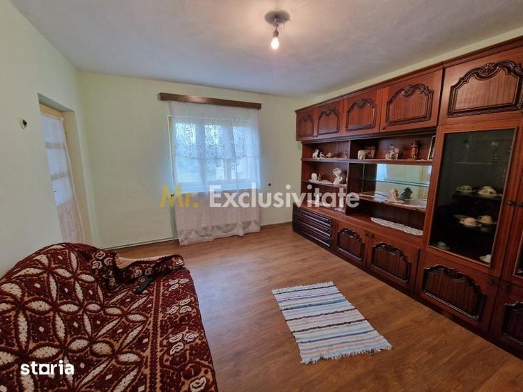 Casă cu 2 camere cu Teren 1223 Mp în Moșoaia