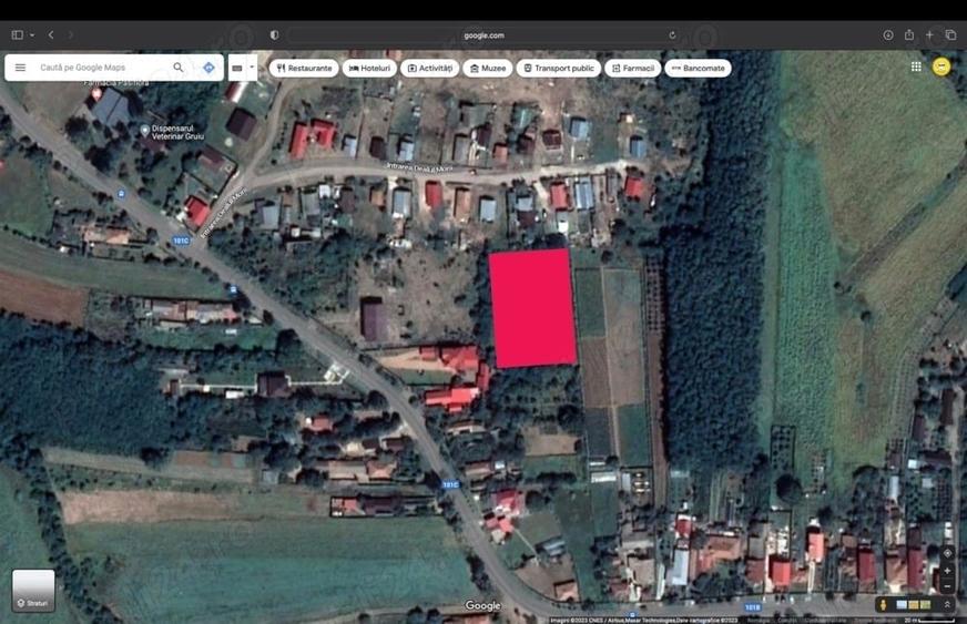 Teren de 2852 mp, în Lipia