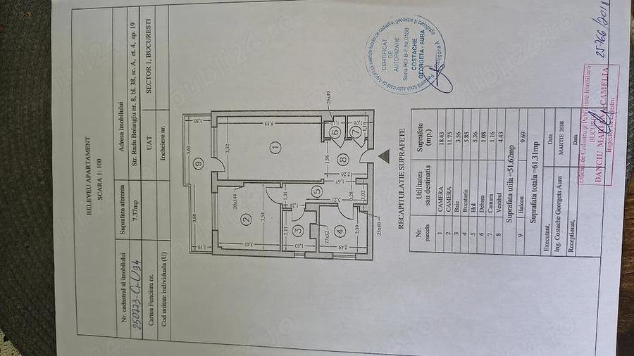 Apartament 2 camere Radu Boiangiu - Ion Mihalache - 4