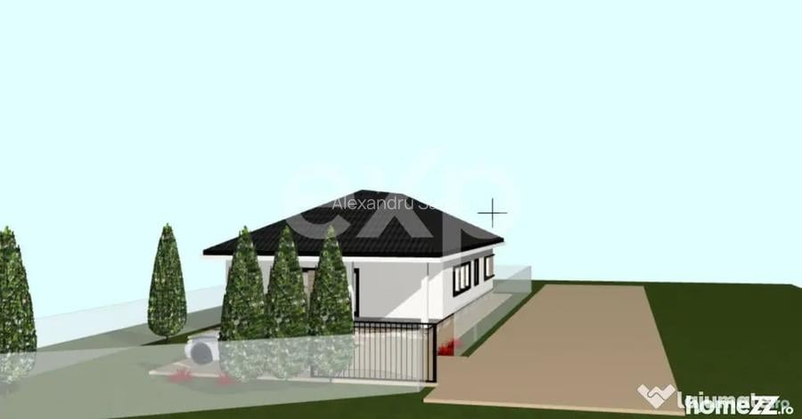 TVA inclus | Casa parter 4 camere, la cheie, teren 400 mp, - Bradu (Arges)