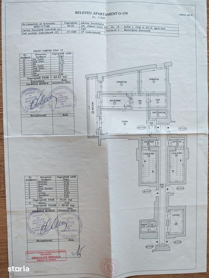 Apartament cu 3 camere decomandat în Doamna Ghica
