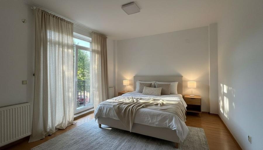 Apartament cu 2 camere decomandat, mobilat în Central