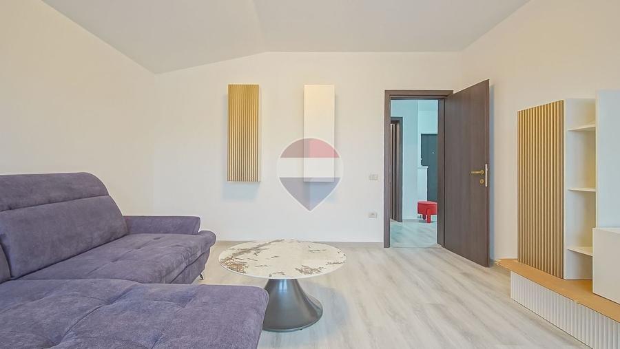 Apartament cu 2 camere decomandat, mobilat în Sânpetru