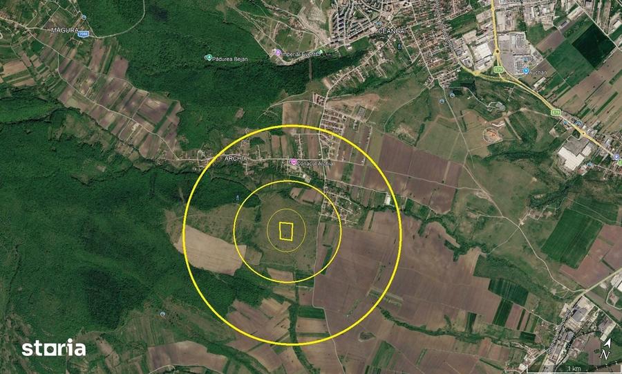 Teren de 1672 mp, în Central