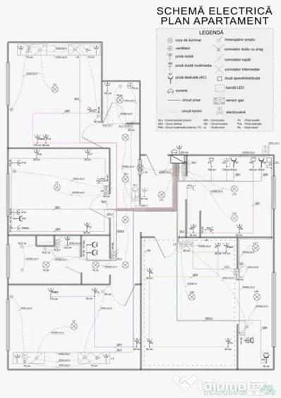 Apartament cu 4 camere decomandat în Vest