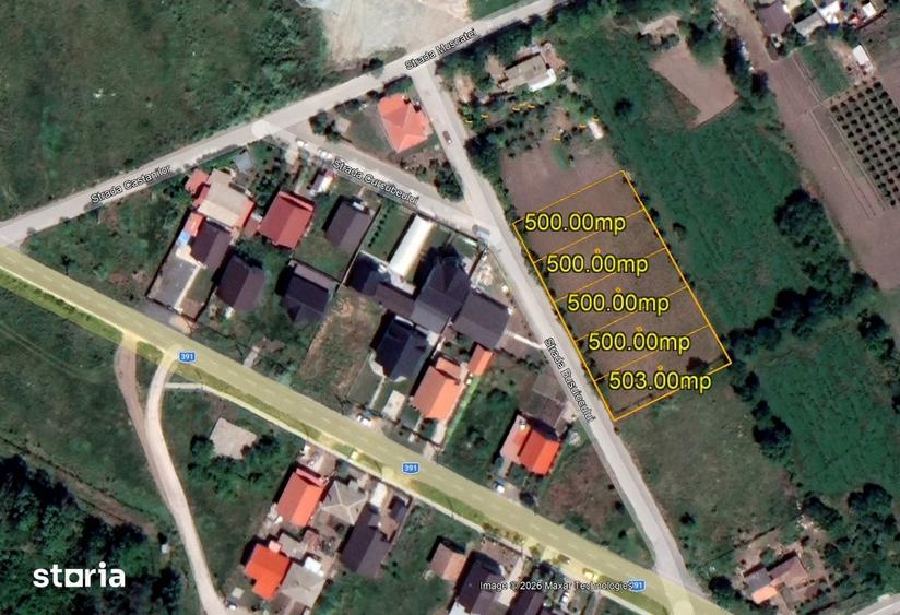 Teren Topraisar de vanzare loturi 500 mp - 4
