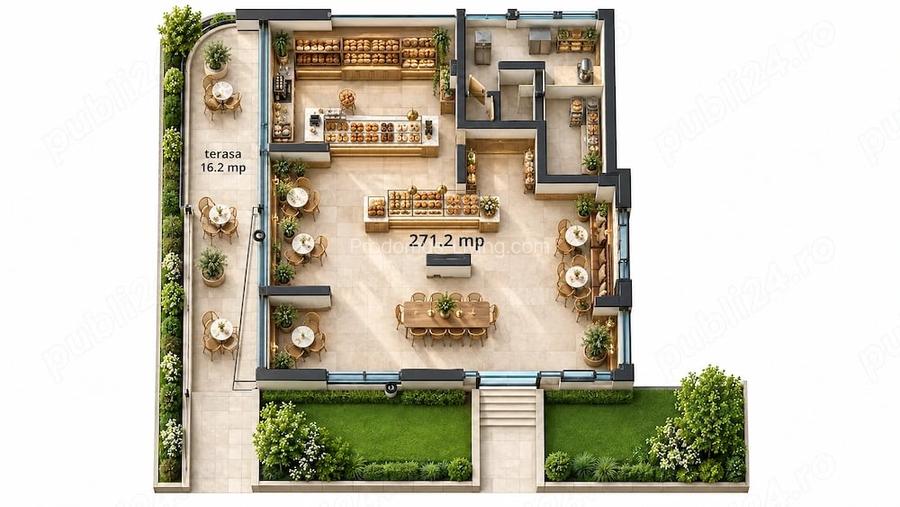 Spa?iu comercial premium sau birou de inchiriat | ?oseaua Bucure?ti Nord, Pipera Voluntari
