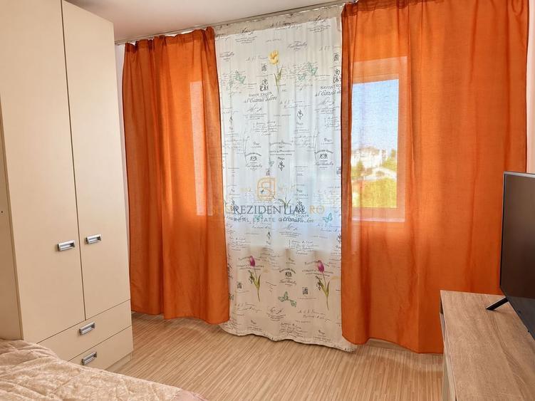 Apartament cu 2 camere semidecomandat, mobilat în Sud