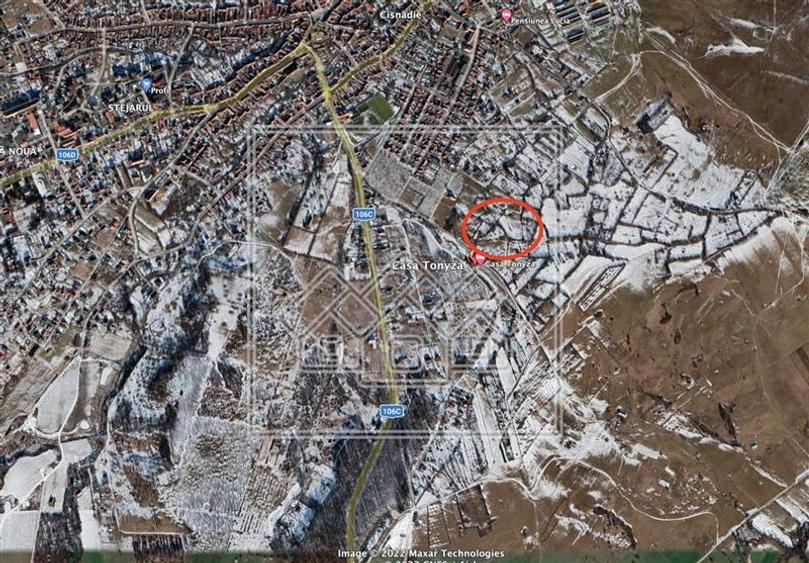 Teren agricol intravilan de 7267 mp, în Central