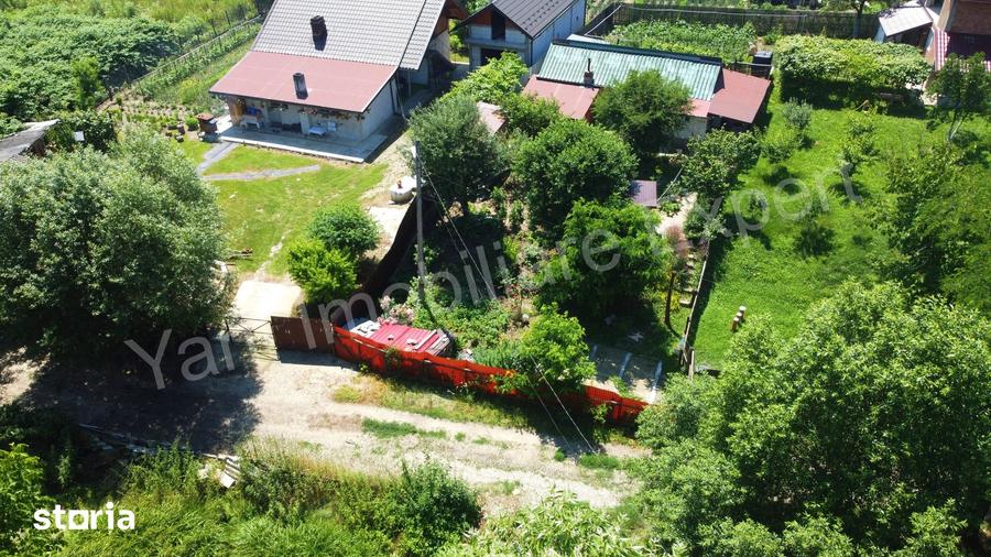 Casă cu 2 camere cu Teren 400 Mp în Băiculești
