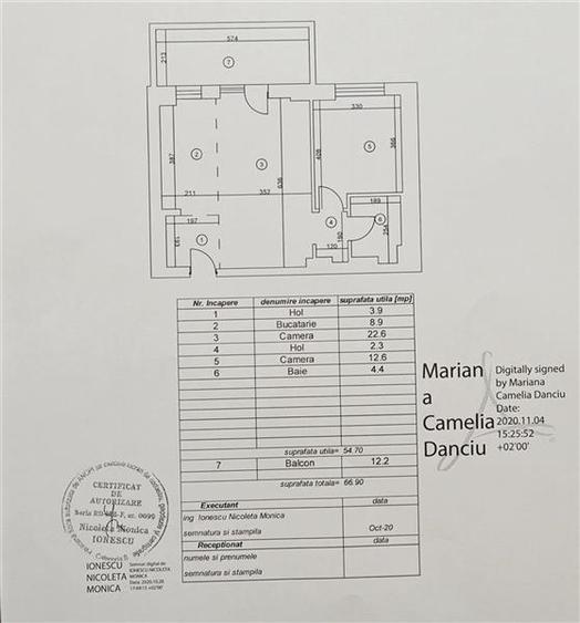 Apartament cu 2 camere decomandat, mobilat în Aviației