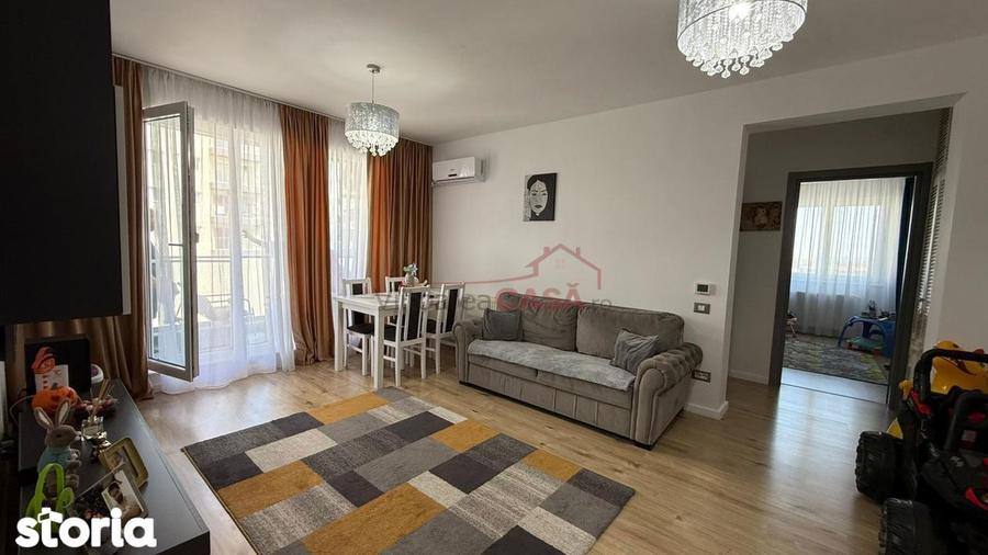 Apartament cu 3 camere semidecomandat, mobilat în Prelungirea Ghencea
