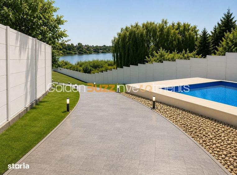 Vila premium pe malul lacului Izvorani | Piscina | Smart Home - 1
