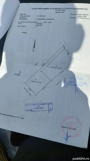 Teren de 500 mp, în Valea Adâncă
