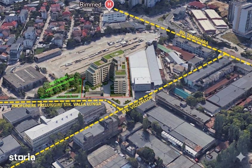 Bd. Timisoara, CUT = 3, P+14 - 12 minute Metrou Valea Ialomitei - 3