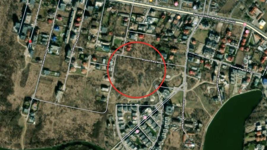 Teren Construcții intravilan de 1000 mp, în Sisești
