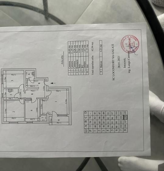 Apartament 3 Camere micro 20 zona 2 cocosi 67mp utili - 3