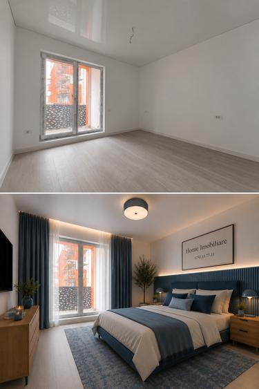 Apartament cu 2 camere decomandat în Dobroești
