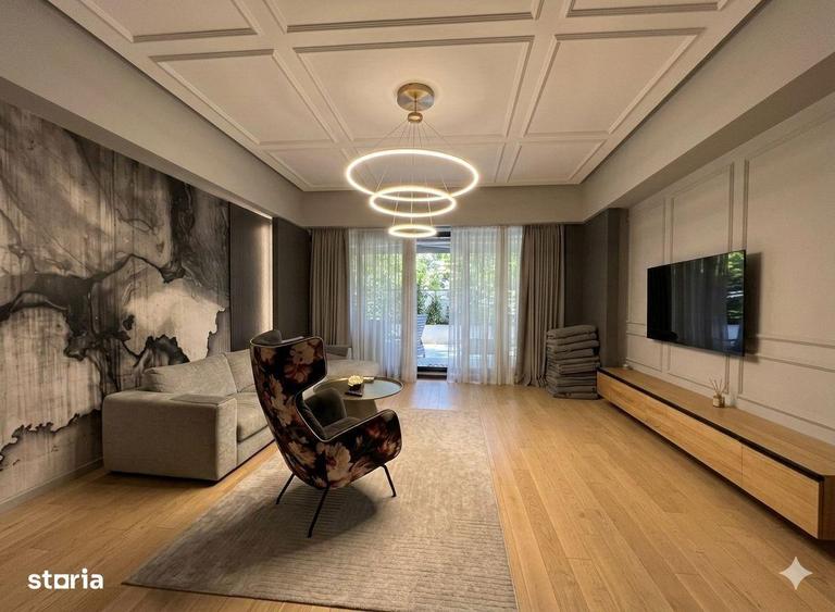 Apartament cu 2 camere, mobilat în Herăstrău — fotografia 1