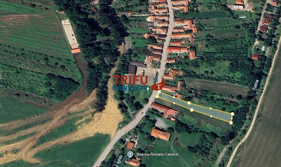 Teren Construcții intravilan de 2229 mp, în Ighiu