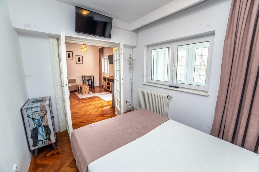 Apartament cu 2 camere decomandat, mobilat în P-ța Romană