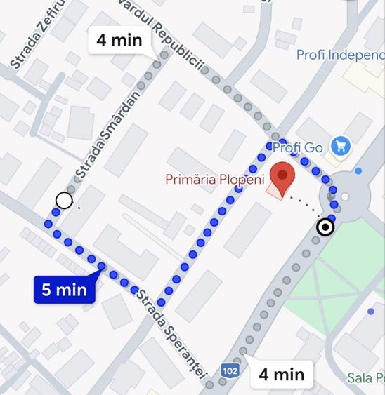Apartament cu 2 camere decomandat în Central