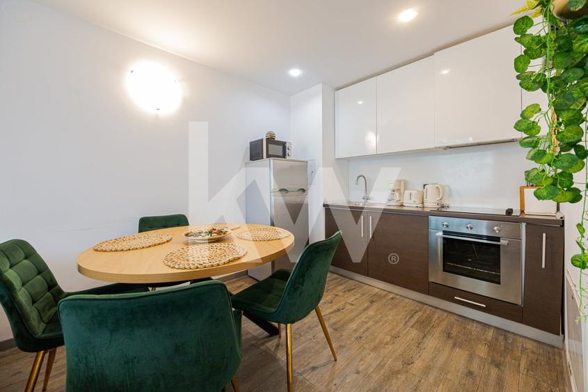 Apartament cu 2 camere decomandat, mobilat în Poiana Brașov