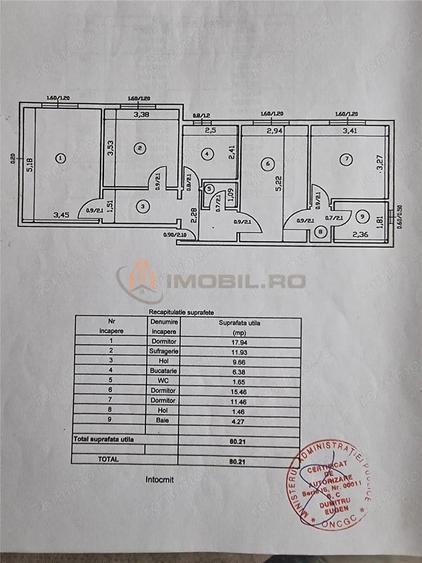 Apartament cu 4 camere decomandat în Filiași
