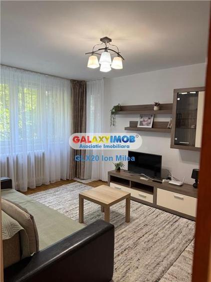 Apartament cu 2 camere semidecomandat, mobilat în Obor
